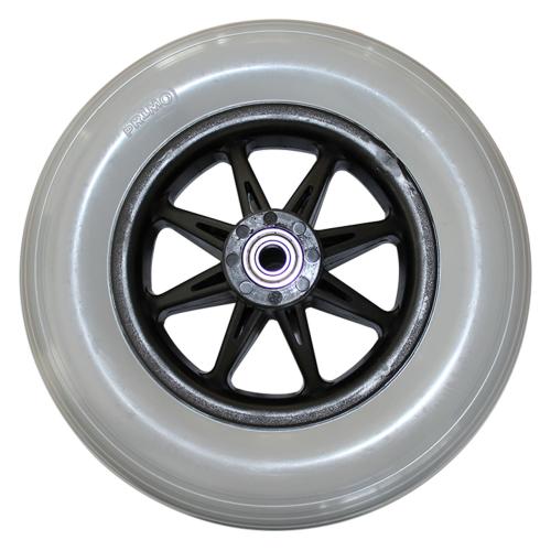 Pride 8 x 2 in. 8-Spoke Black Caster Wheel