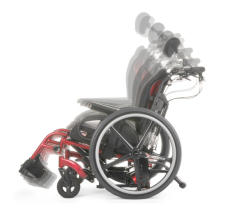 Quickie ACCESS Tilt In Space Wheelchair With Seating