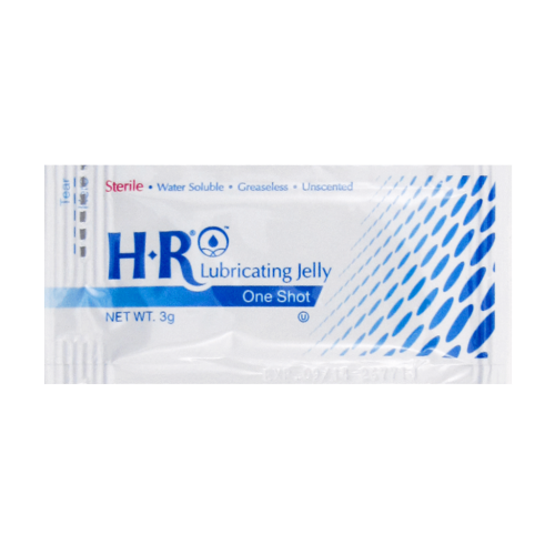 HR OneShot Lubricating Jelly, 3gm Packets