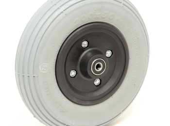 8 x 2 in. Foam Filled Caster Complete, 5/16 Axle, 2.5 in. Hub Width