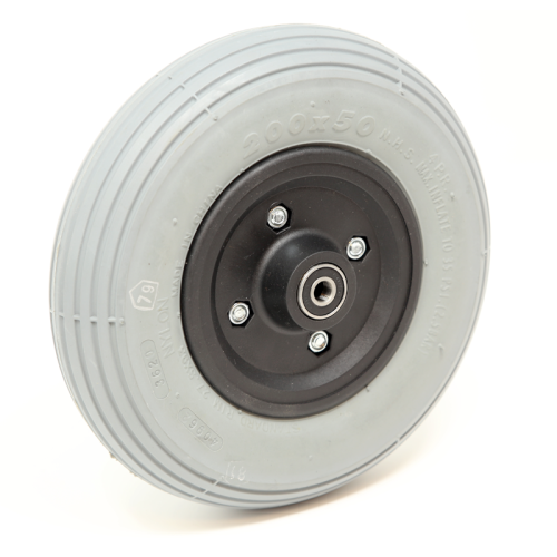 8 x 2 in. Foam Filled Caster Complete, 5/16 Axle, 2.5 in. Hub Width
