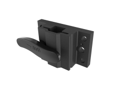 Stealth Wheelchair Headrest Back Mount - Metric, 1/2" Bar Clamp