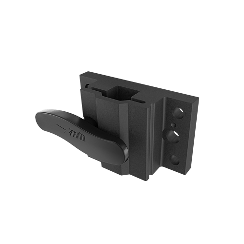 Stealth Wheelchair Headrest Back Mount - Metric, 1/2