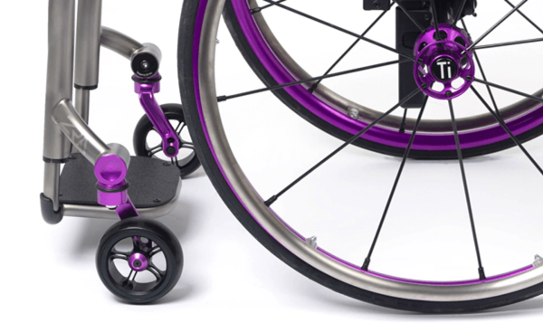 TiLite ZRA Mono-Tube Adjustable Titanium Wheelchair