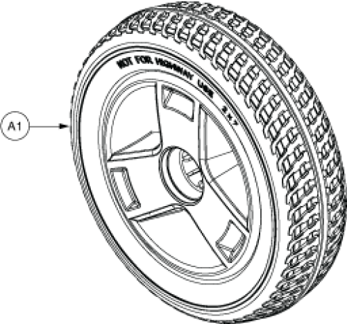 Gogo Lx W/ Cts - Rear Wheel Assembly parts diagram