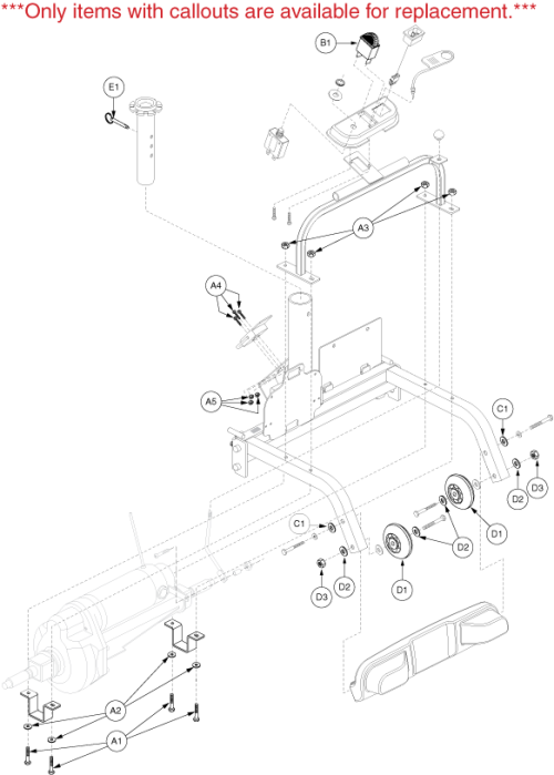 Frame Assembly-rear_gen 4 parts diagram