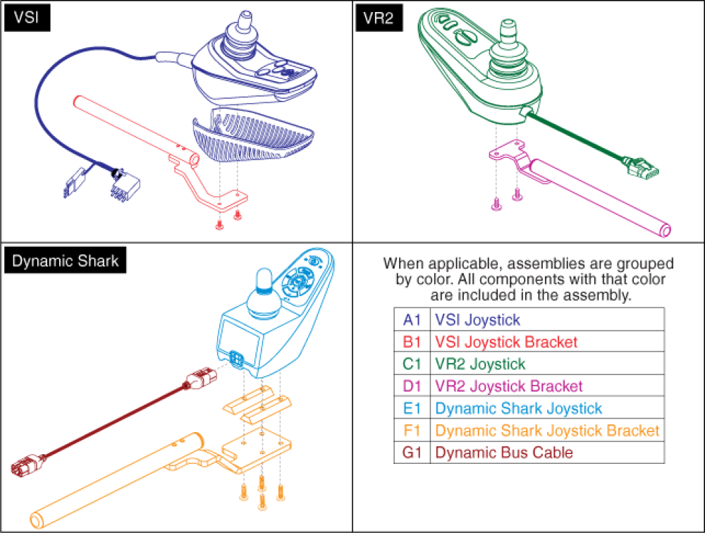 Xl Controller Assembly parts diagram