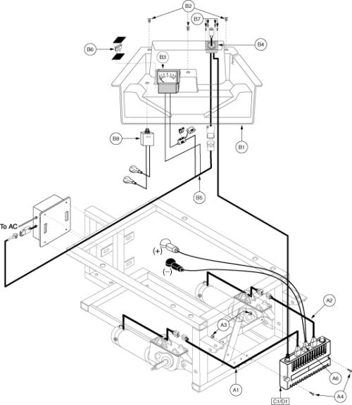 Utility Tray Assembly - Remote Plus Gen.2 parts diagram