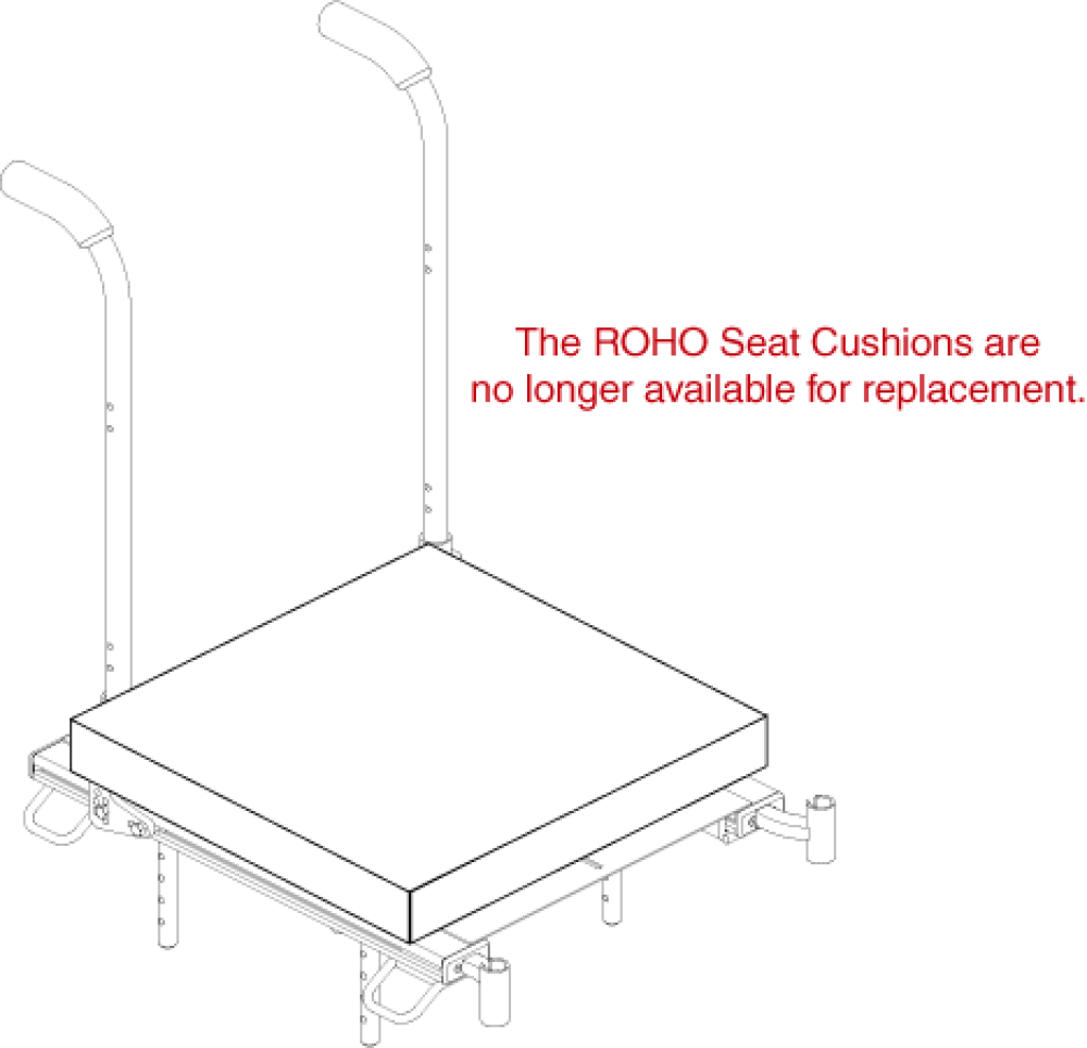 Roho Seat Cushions parts diagram
