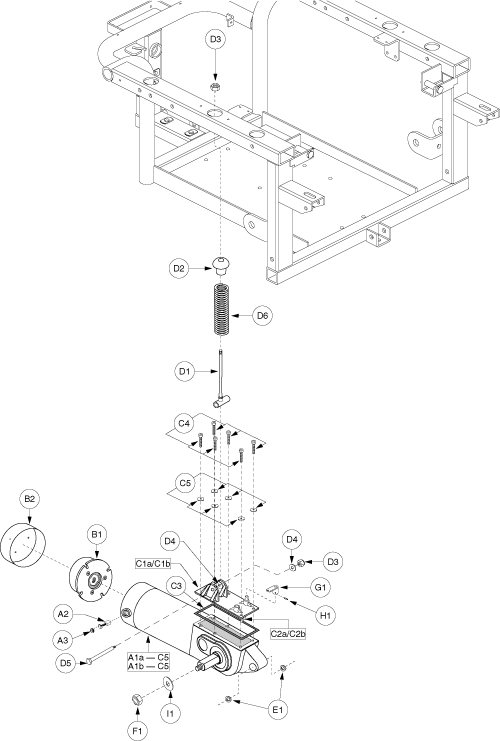 Drive Assembly - E679 High Speed parts diagram