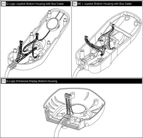 Curtis Joystick Replacement And Reconditioned Parts parts diagram