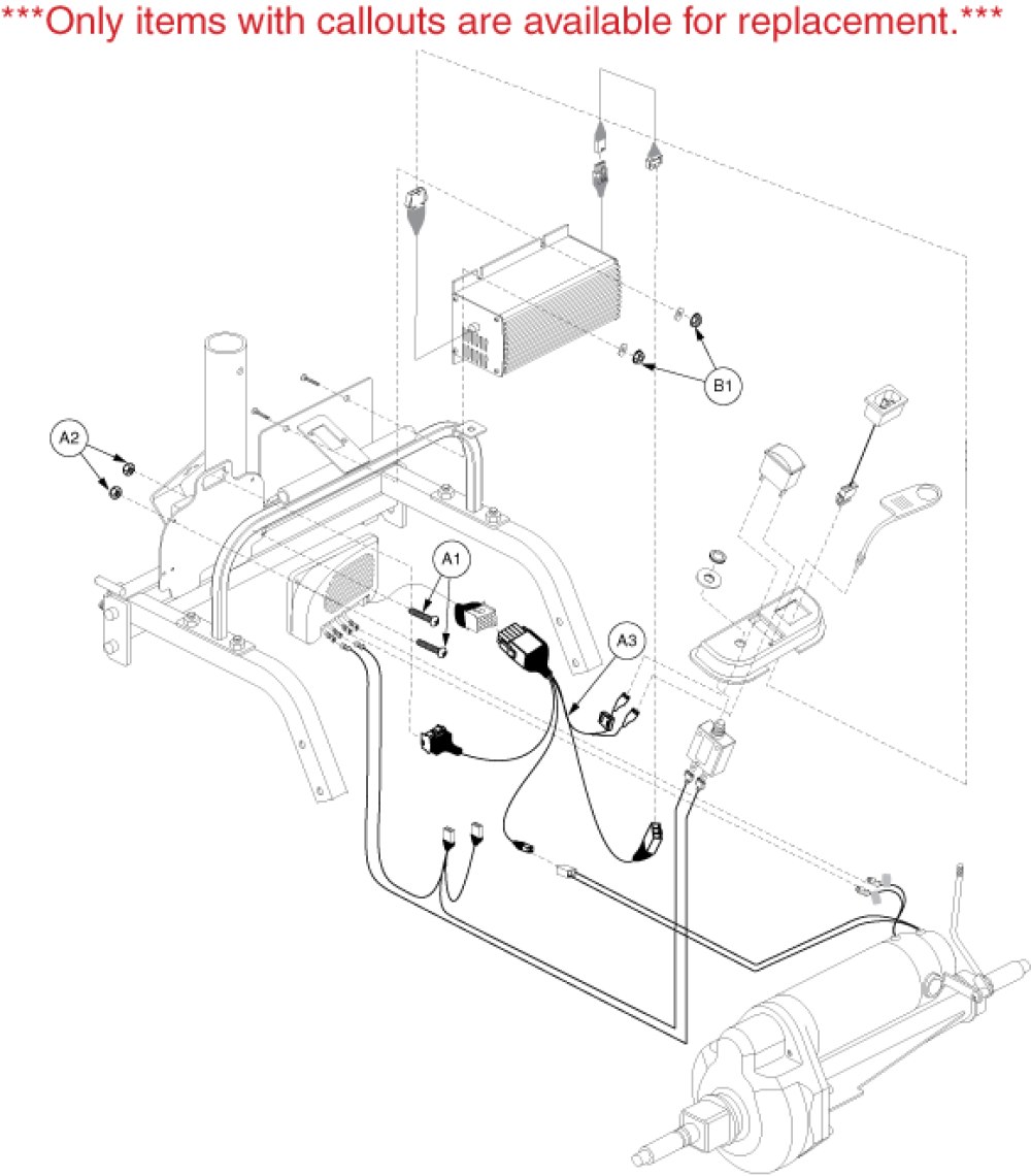Electronics Assembly - Controller_gen 3 parts diagram