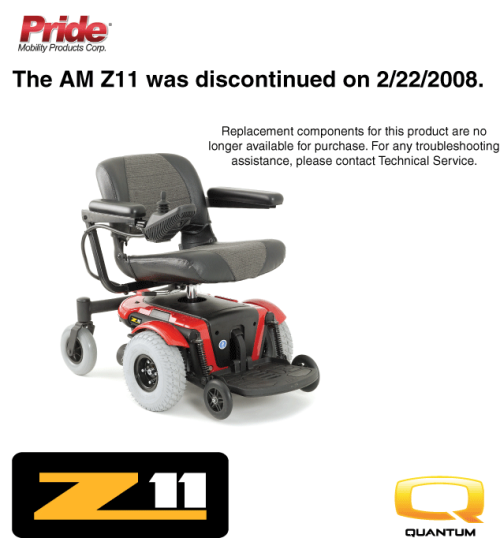 Am Z11 Final Discontinuation Page parts diagram