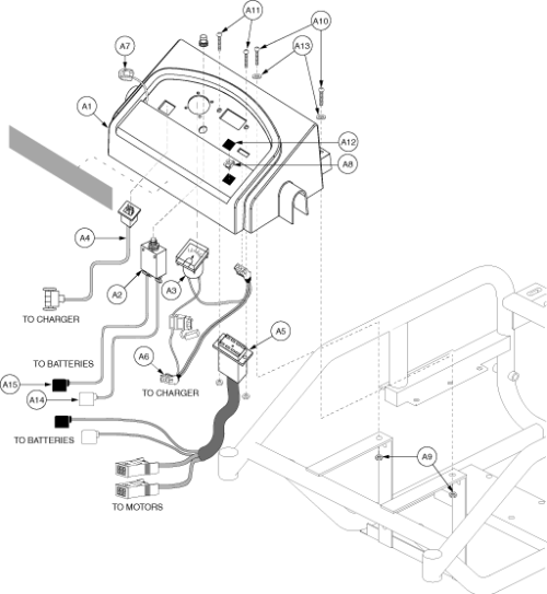 Utility Tray Assembly - Vsi/pilot Gen. 2 parts diagram