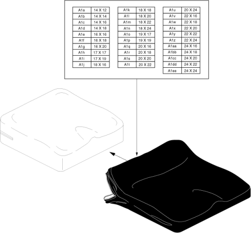 Solution Cushion Outer Cover parts diagram