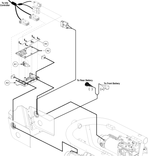 Electronics Assembly - Vsi, Off-board parts diagram
