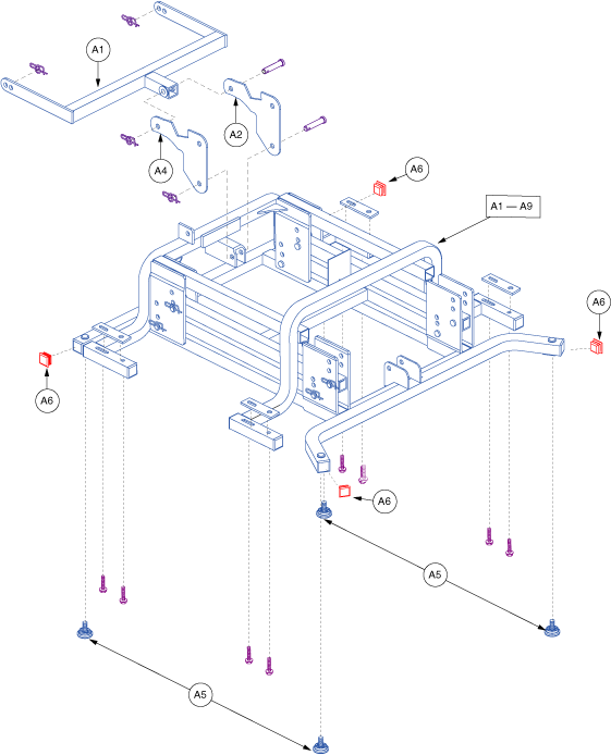 pride lift chair parts list