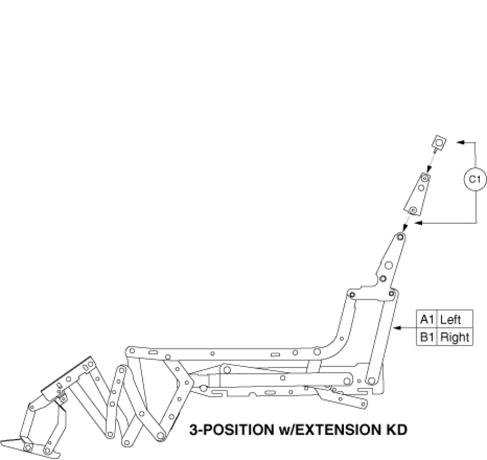 Scissor Mechanisms - 575kd parts diagram