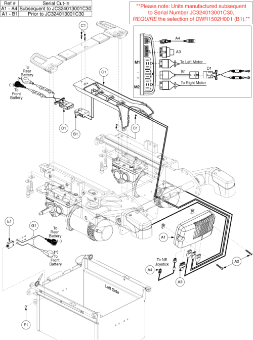 6mph, Ne Electronics Assy parts diagram