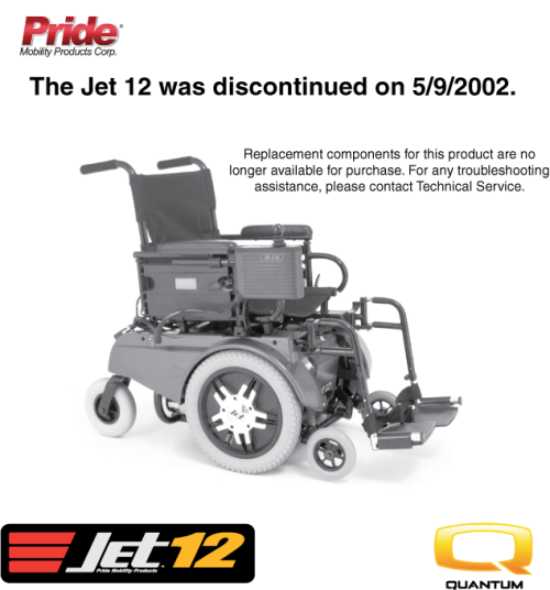 Jet 12 Final Discontinuation Page parts diagram