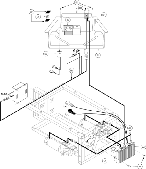 Utility Tray Assembly - Europa Gen. 2 parts diagram