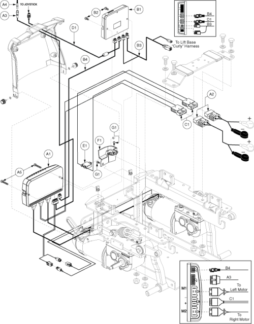 Q-logic Electronics - Tb3 Lift, Accu-trac parts diagram