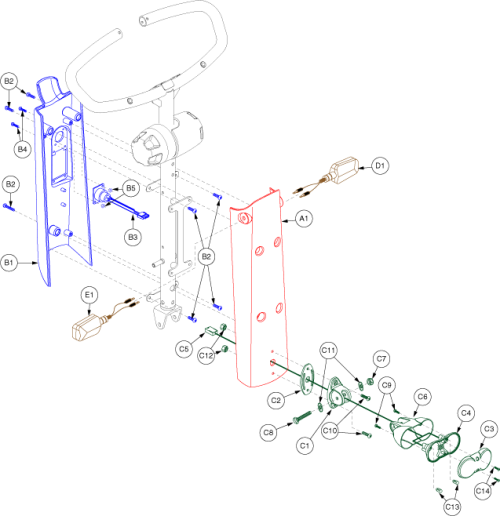 Shroud Assembly - Us_tiller parts diagram