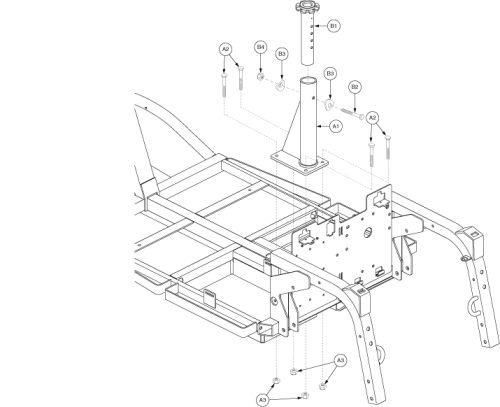Frame Assembly - Seat Post parts diagram