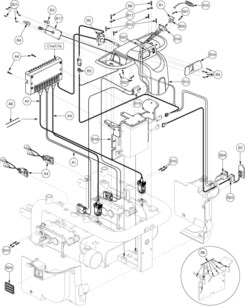 Remote Plus Tray, Quantum, Q1121, Eleasmb4412 parts diagram