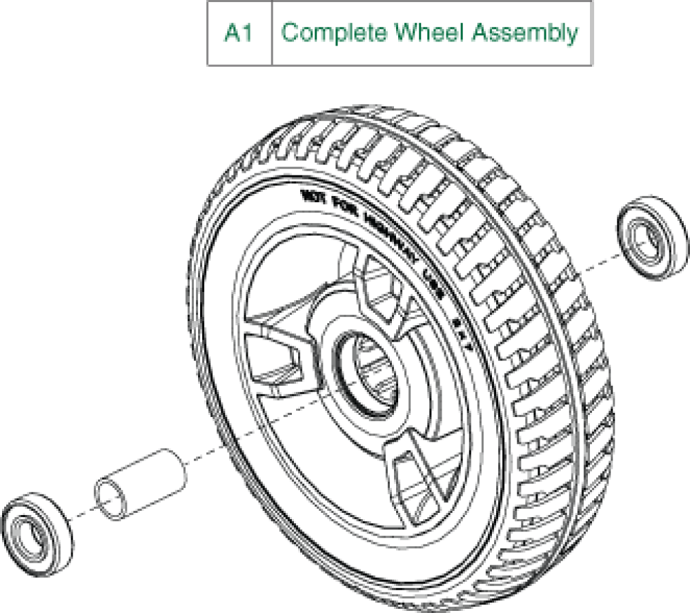 Front Wheel parts diagram