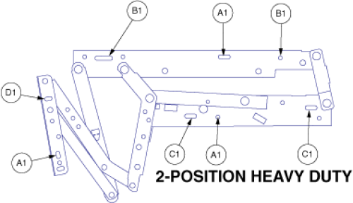 Frame Assembly - Lc358xxl Scissor Hardware parts diagram