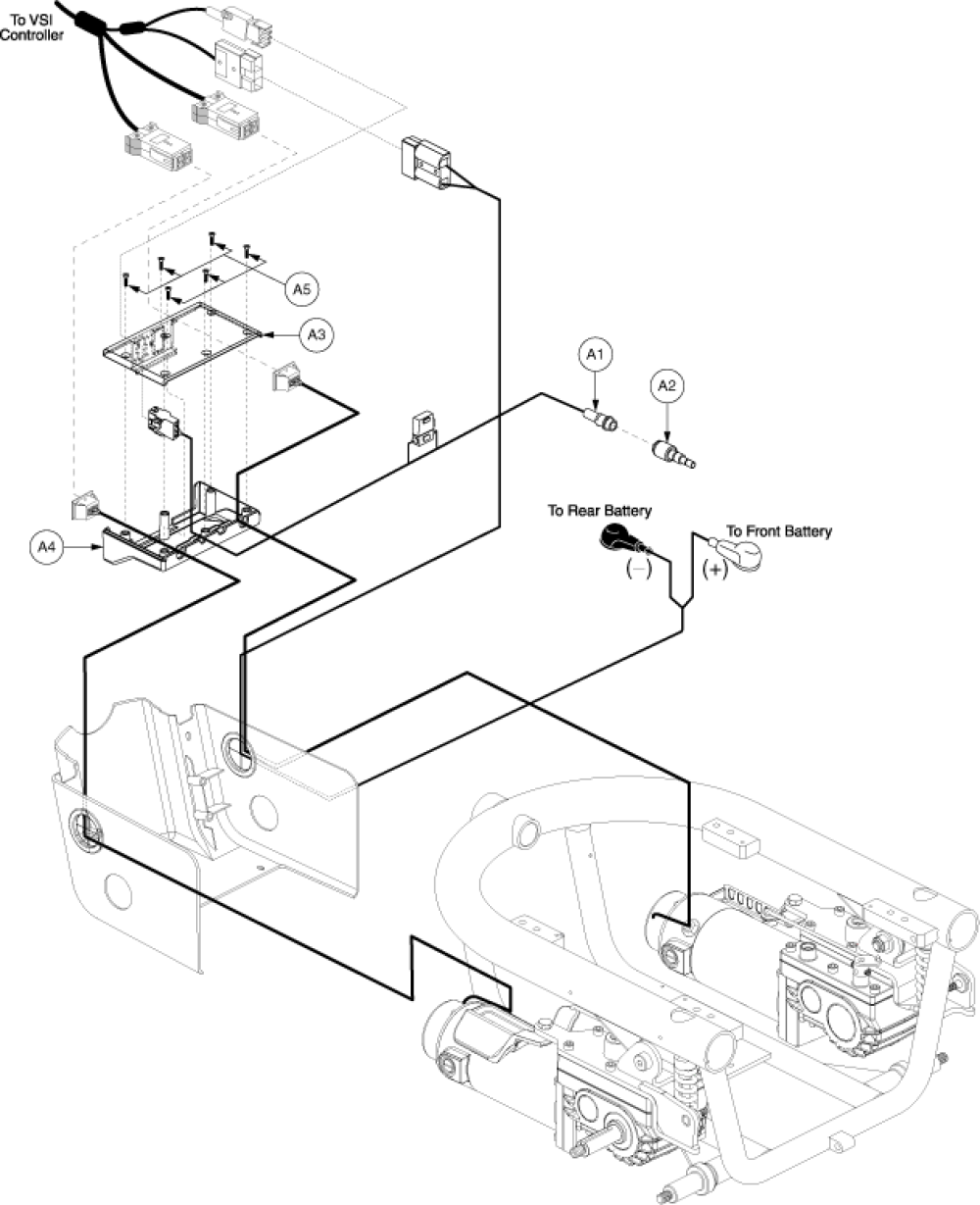 Electronics Assembly - Vsi, Qr, Off-board parts diagram