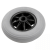 8 x 2 in. 8-Spoke Black Caster Wheel