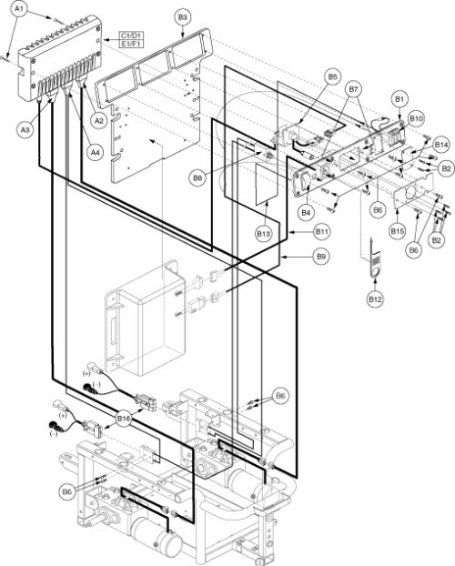 Utility Tray Assembly - Remote Plus parts diagram