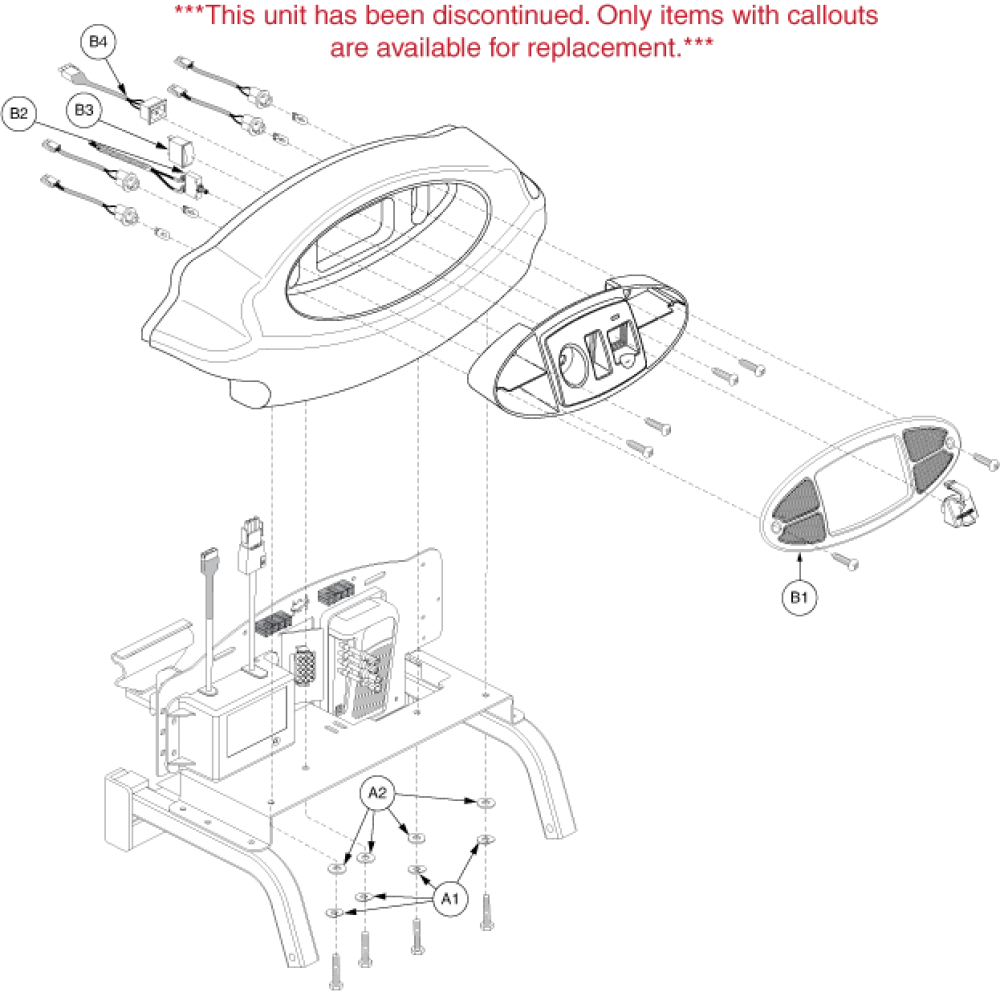 Shroud Assembly - Rear Bumper W/electronics parts diagram
