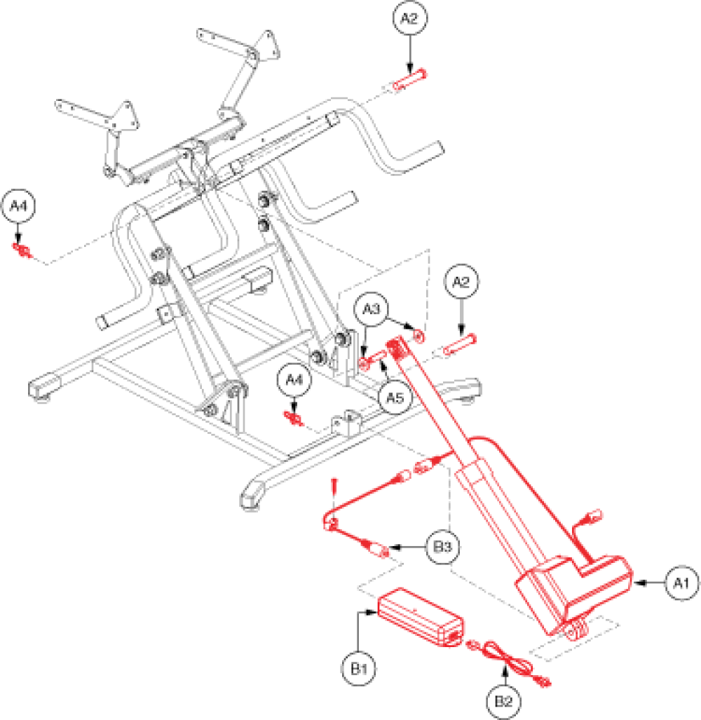 Motor Assembly - Ll510lkd parts diagram