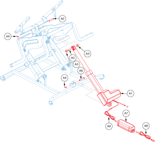 Motor Assembly - Okin, Mot152486, Energy Efficient parts diagram