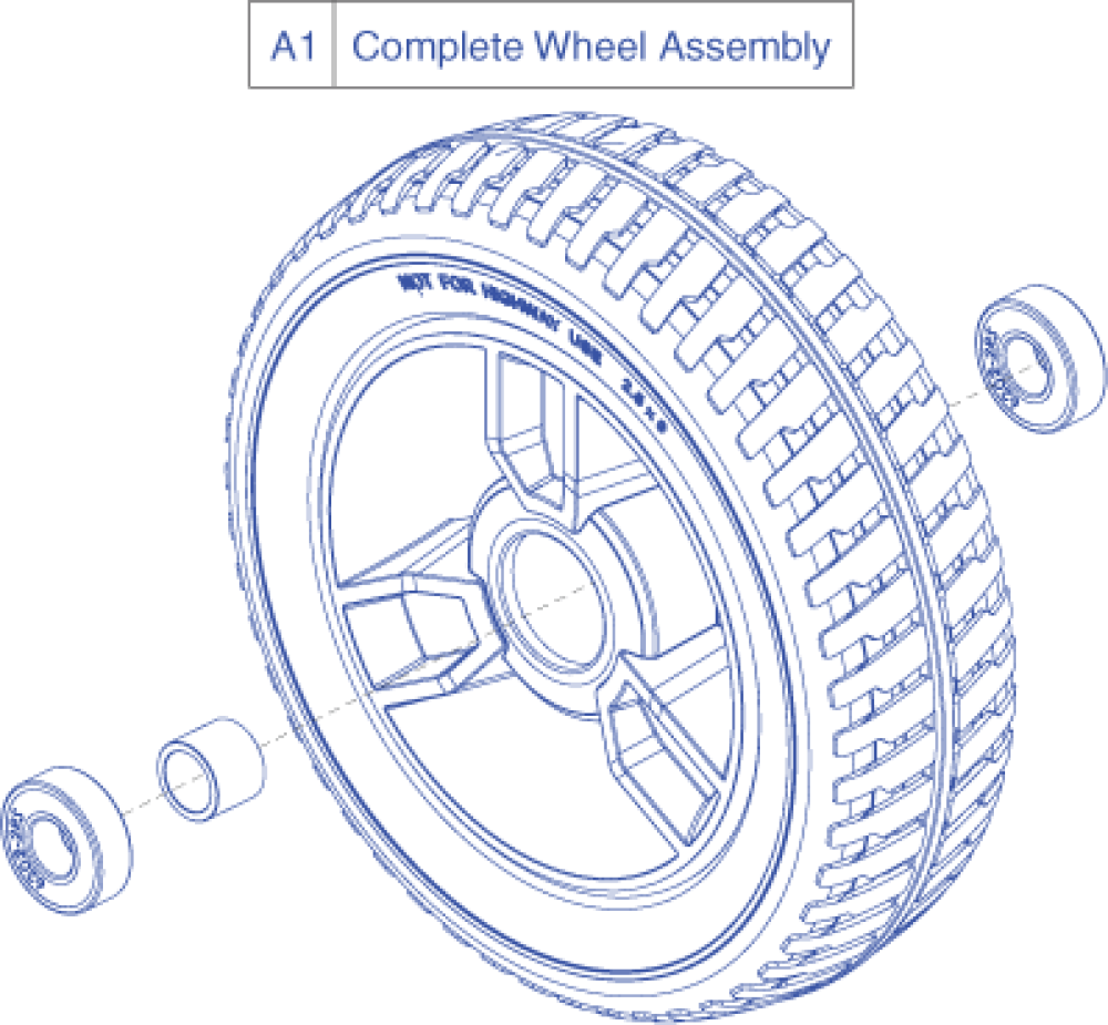 Front 4-wheel parts diagram