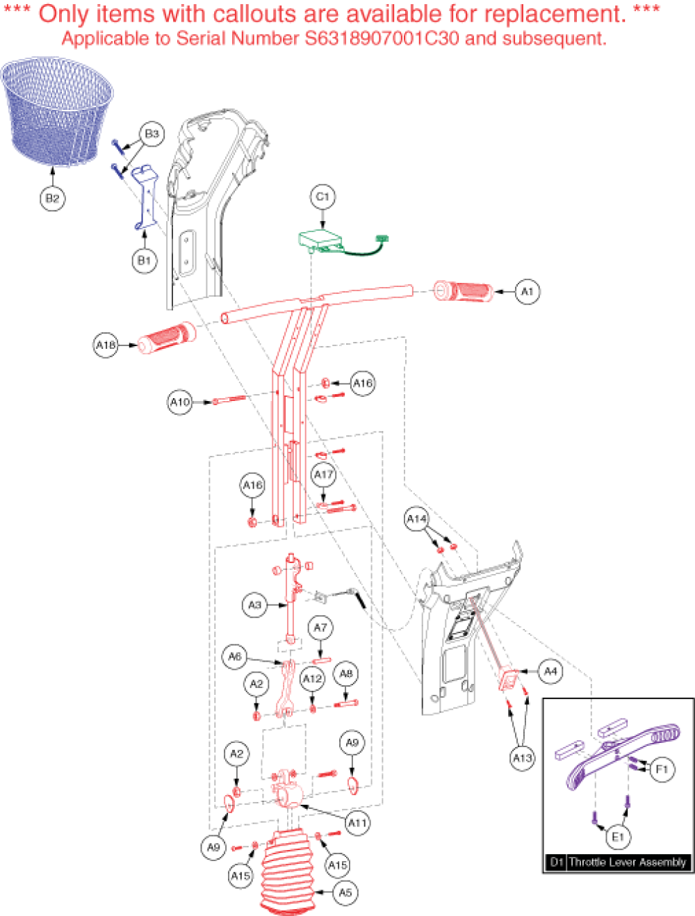 Frame Assembly - Tillerg3 (us/ca) parts diagram