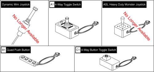 Multi Switches parts diagram