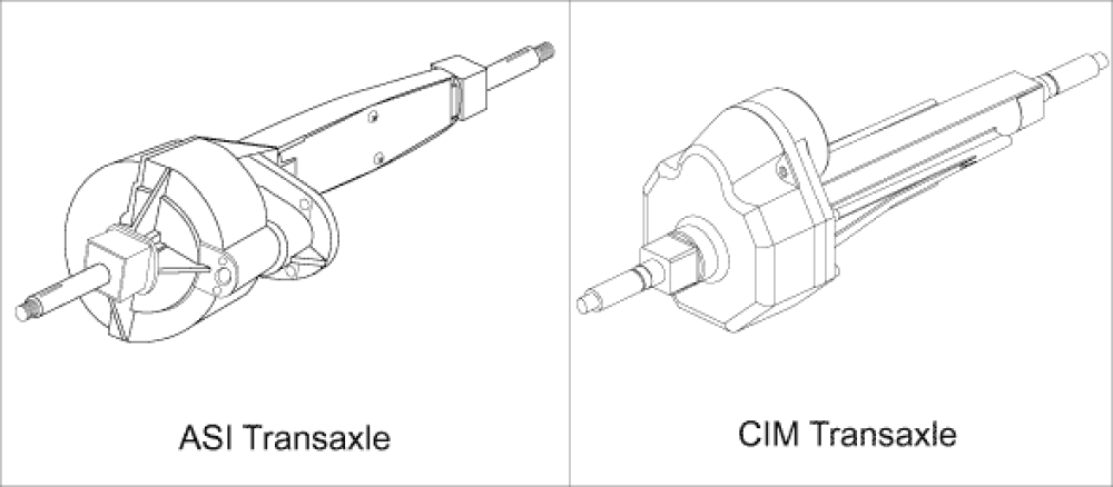 Transaxle Assembly - Sundancer 2001 Styles parts diagram