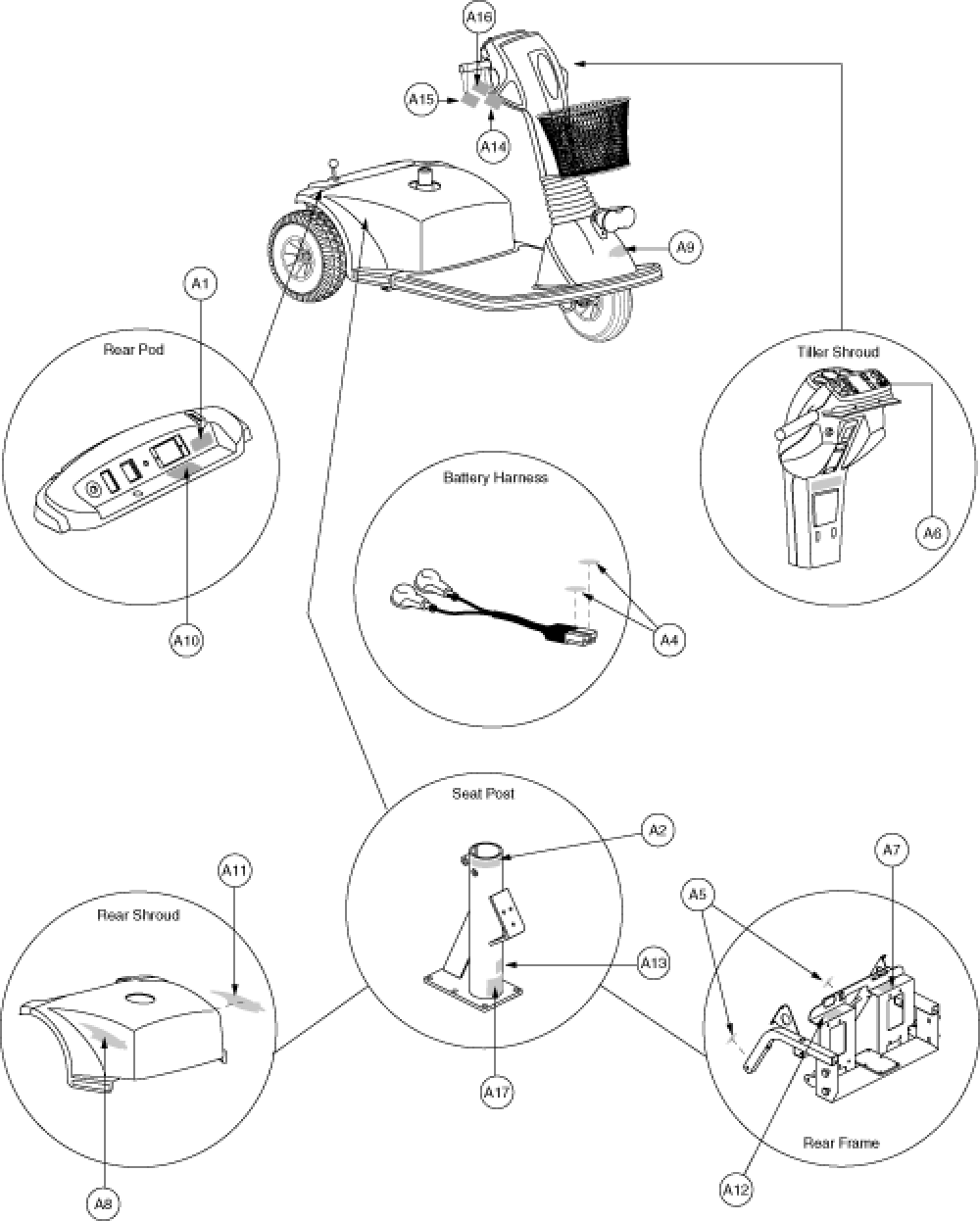 Decal Package parts diagram