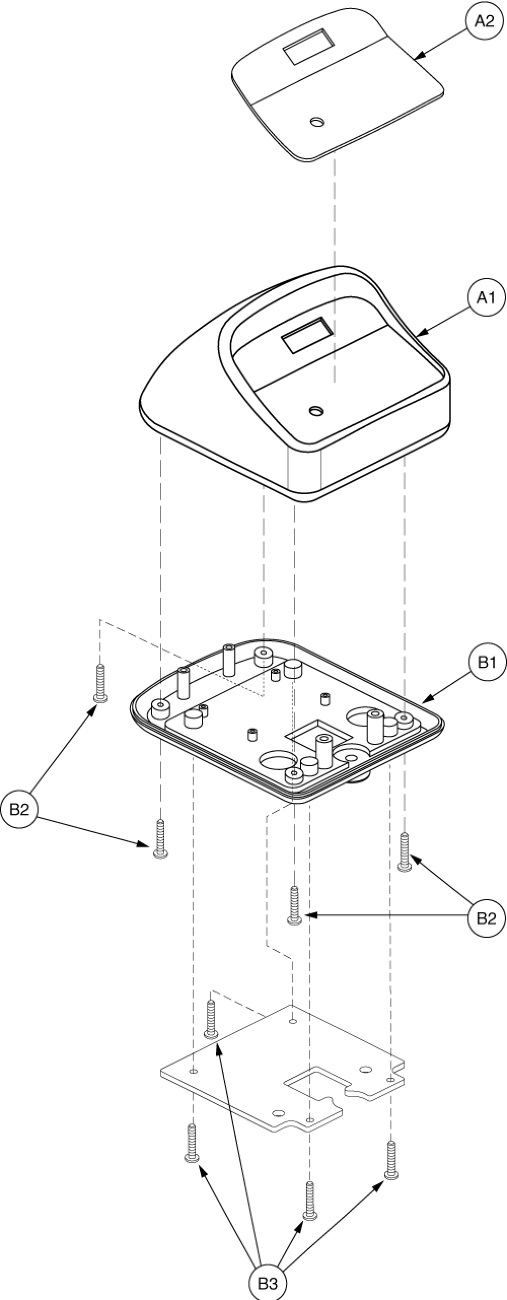 Shroud Assembly - Tiller parts diagram