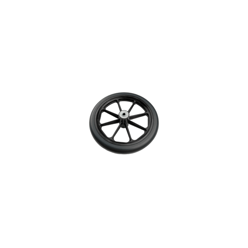 8 x 1 in. 8-Spoke Black Caster Wheel