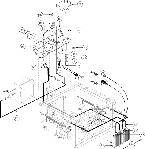 Utility Tray Assembly - Dynamic Gen 2 parts diagram