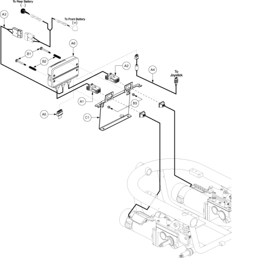 Electronics Assembly - Ne+ parts diagram
