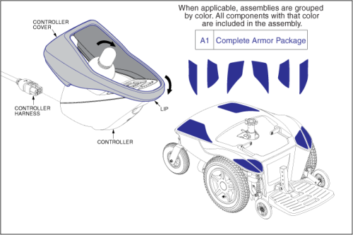 Select Hd Basic Armor Package parts diagram
