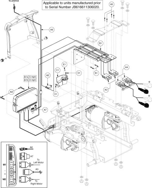 Electronics Assy - Ne, Gen 1 parts diagram