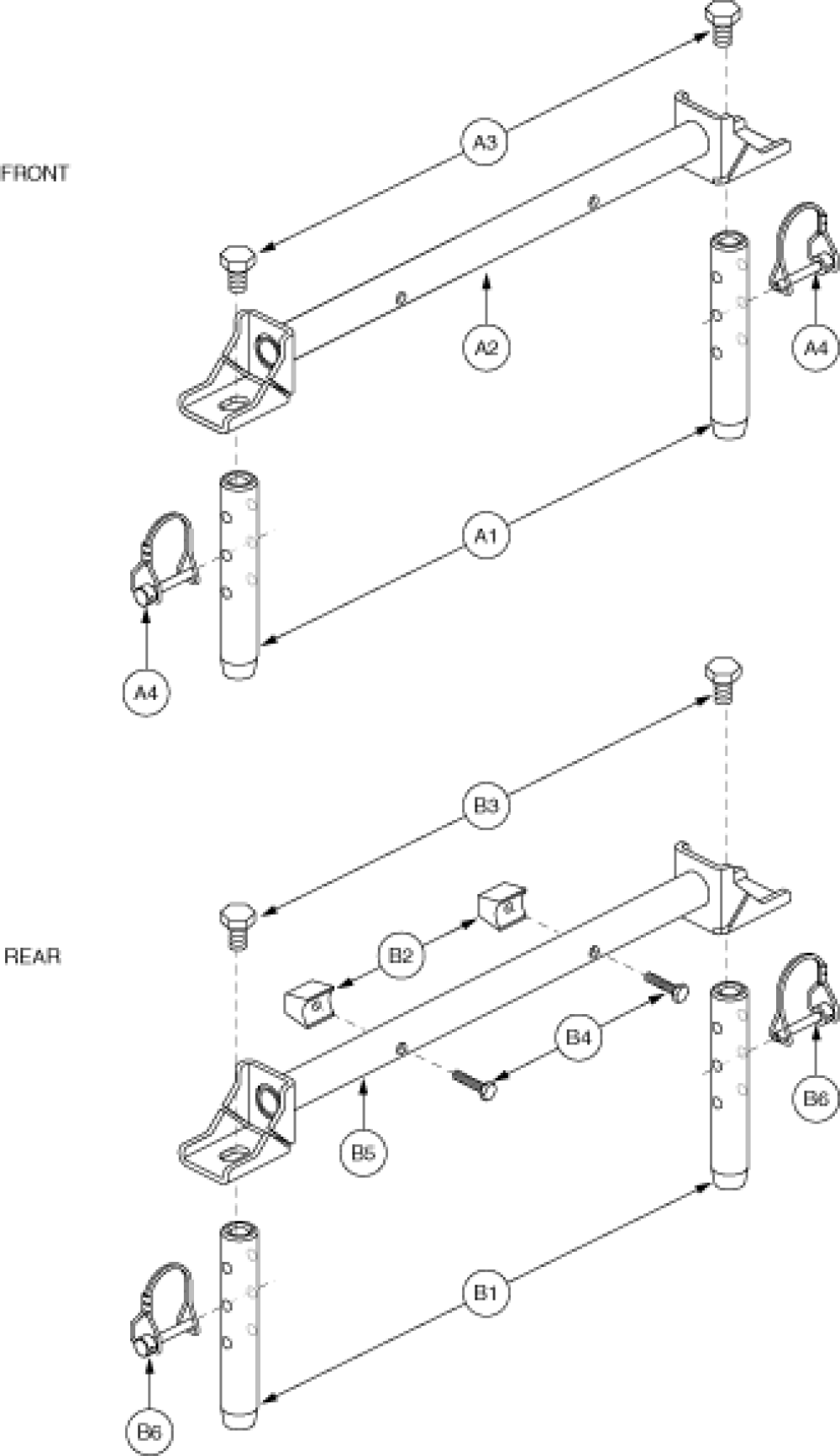 Tower Spanner Quick Release 14.322 With 3-hole parts diagram
