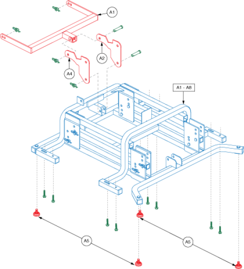Lift Mechanism - Lc107 parts diagram